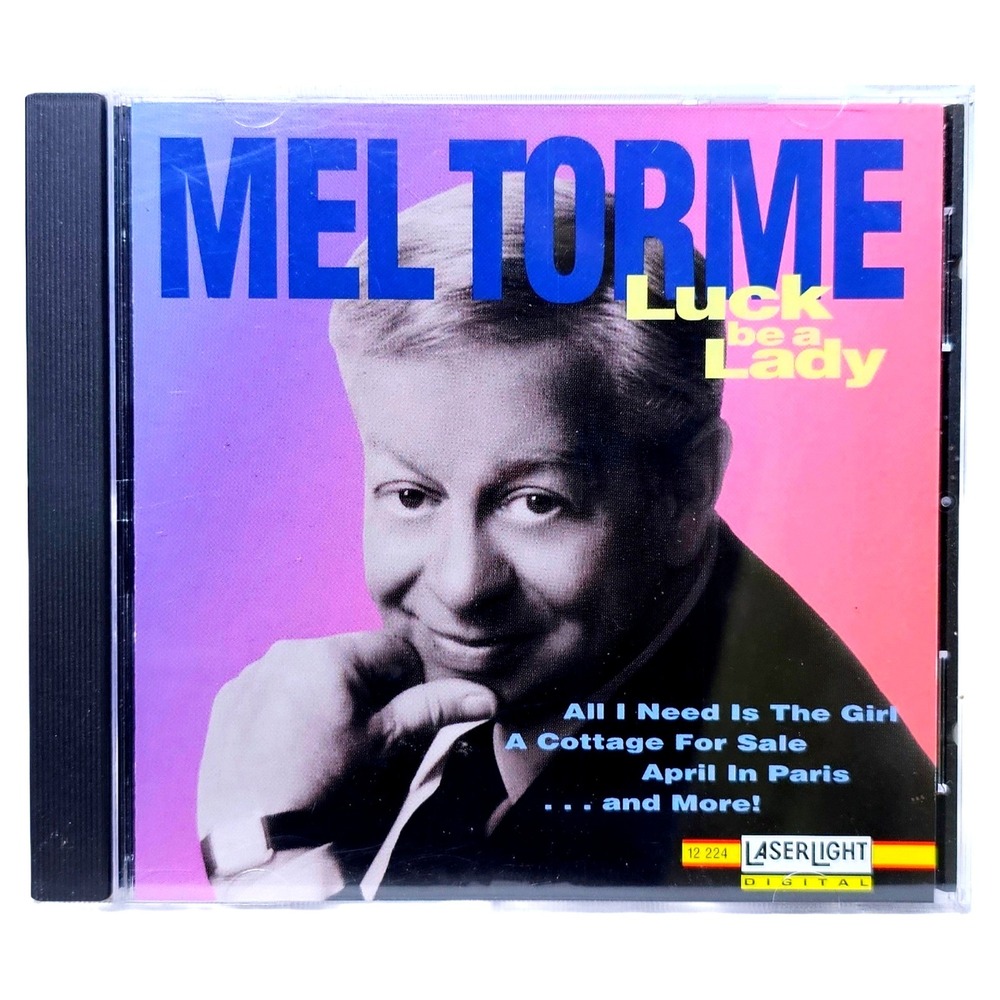 Mel Torme Luck Be A Lady CD 1993 Laserlight 12224 Mono Vocal Jazz‎ Album EUC